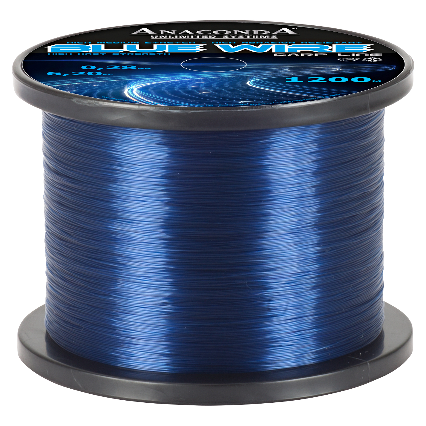 Anaconda Angelschnur Blue Wire (blau, 1.200 m)