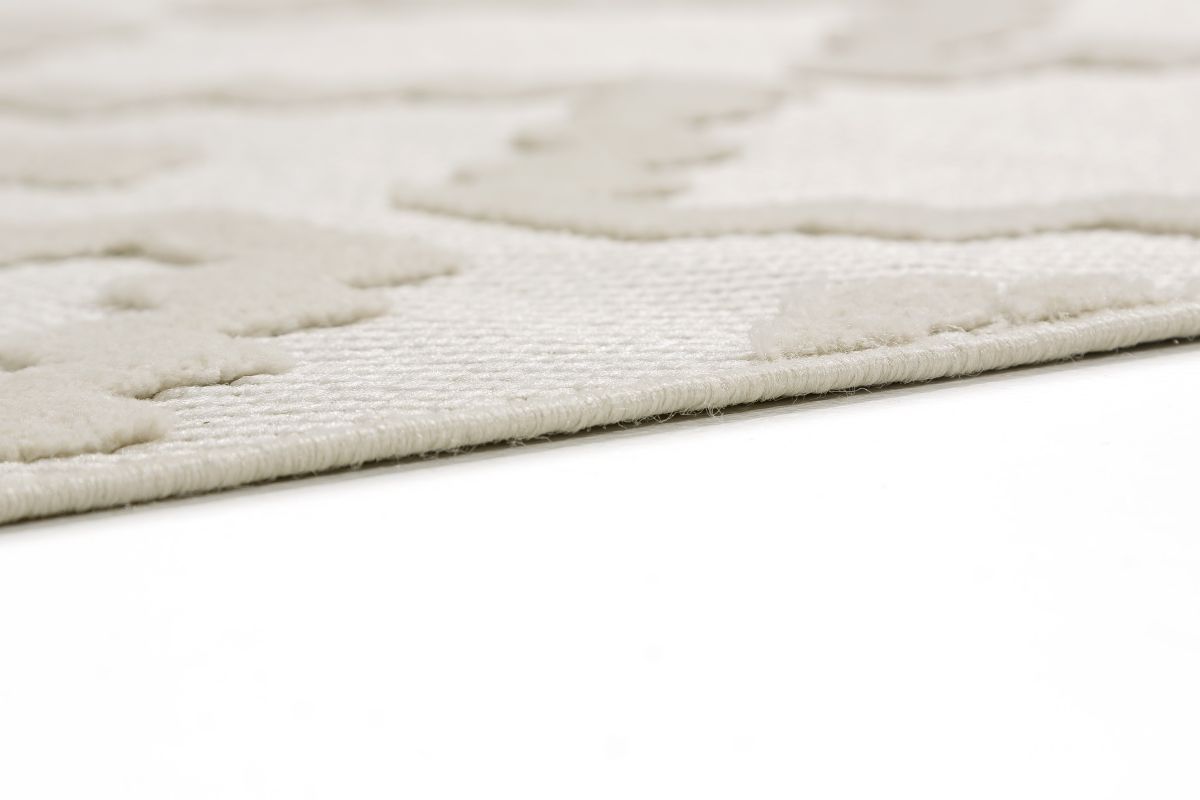 Schöner Wohnen Webteppich Summer Quadrate creme 80x150