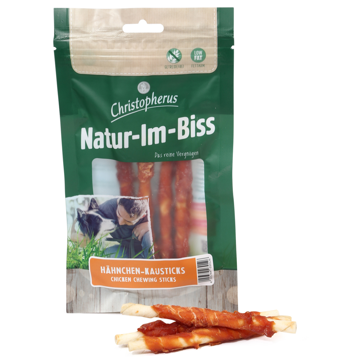 Christopherus Natur-Im-Biss Hähnchen-Kausticks bei ZooRoyal