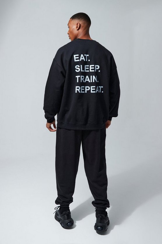 Man Active Oversize Sweatshirt