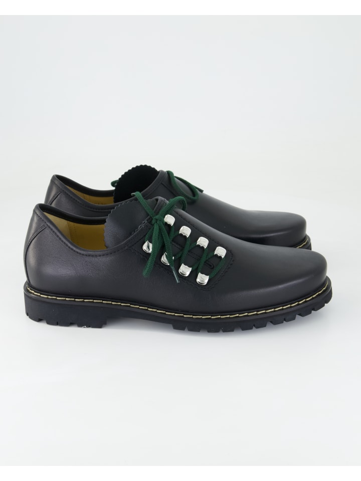 dirndl bua Haferlschuhe in Schwarz günstig kaufen