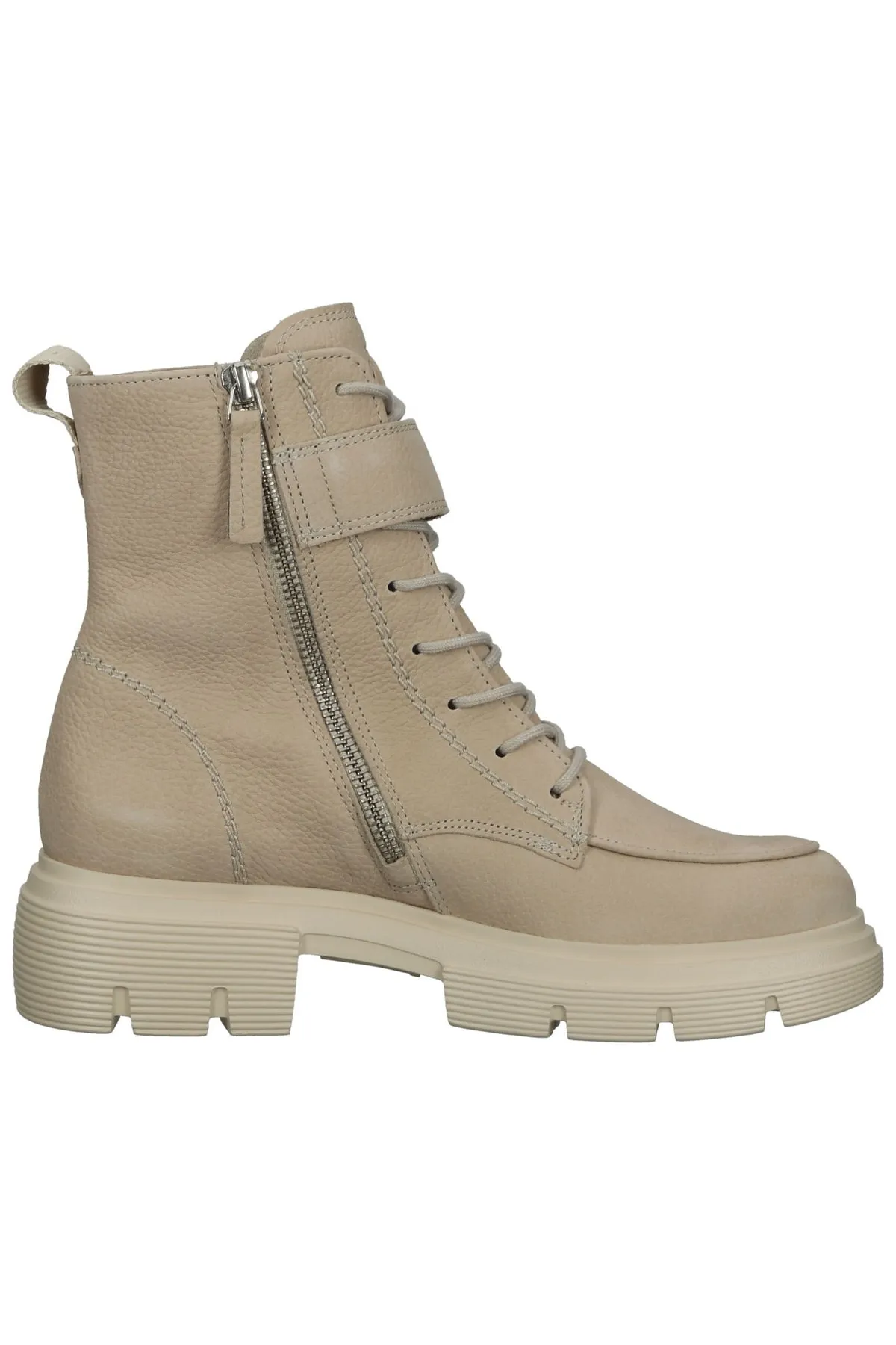 Paul Green  Stiefelette - Beige - Blockabsatz