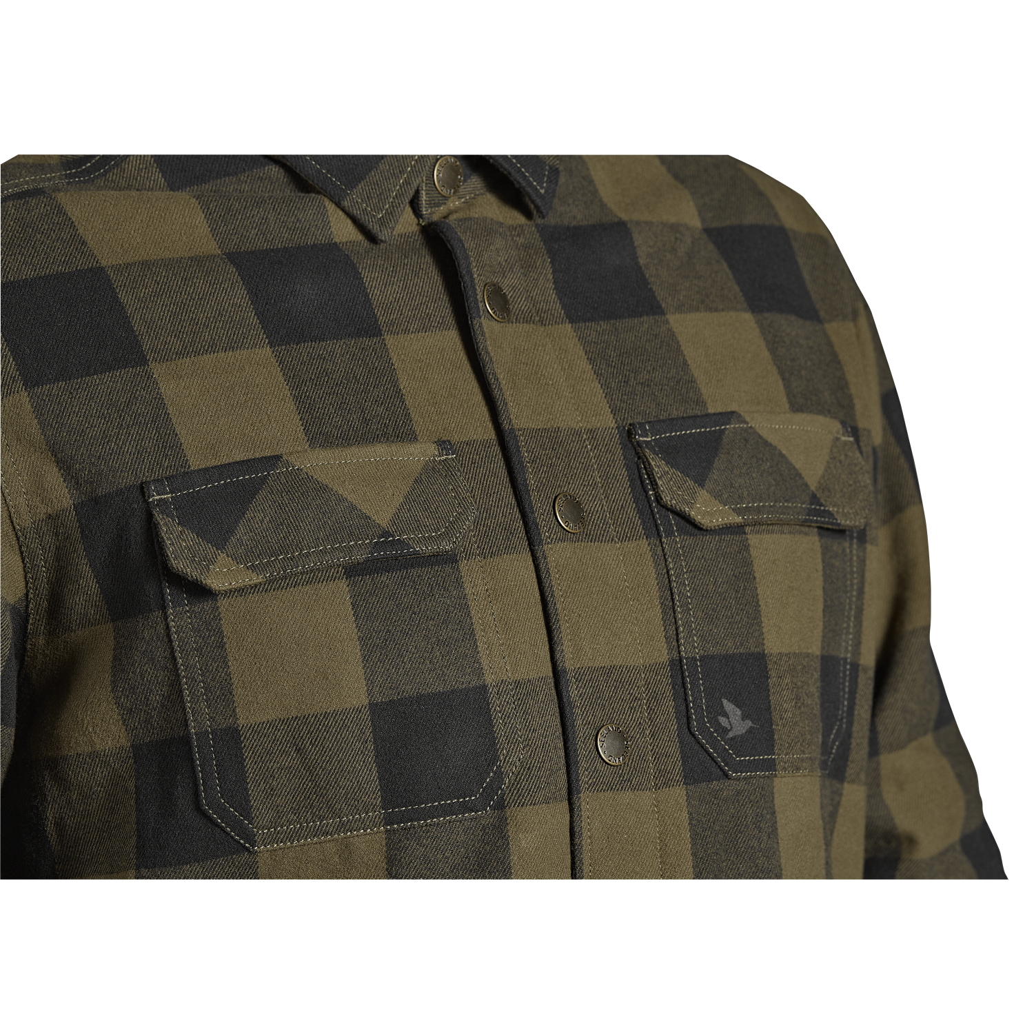 Seeland Herren Hemd Canada (green check)