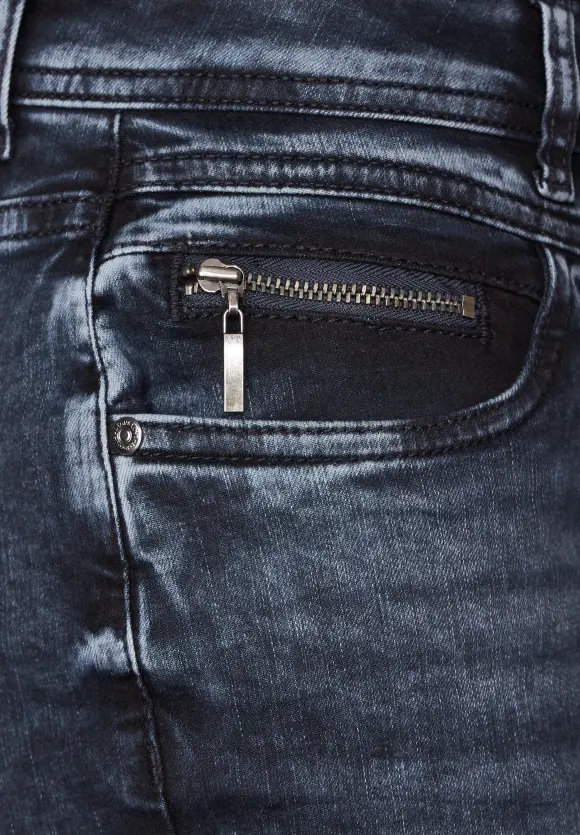 Street One Casual Fit Kick Flared Jeans