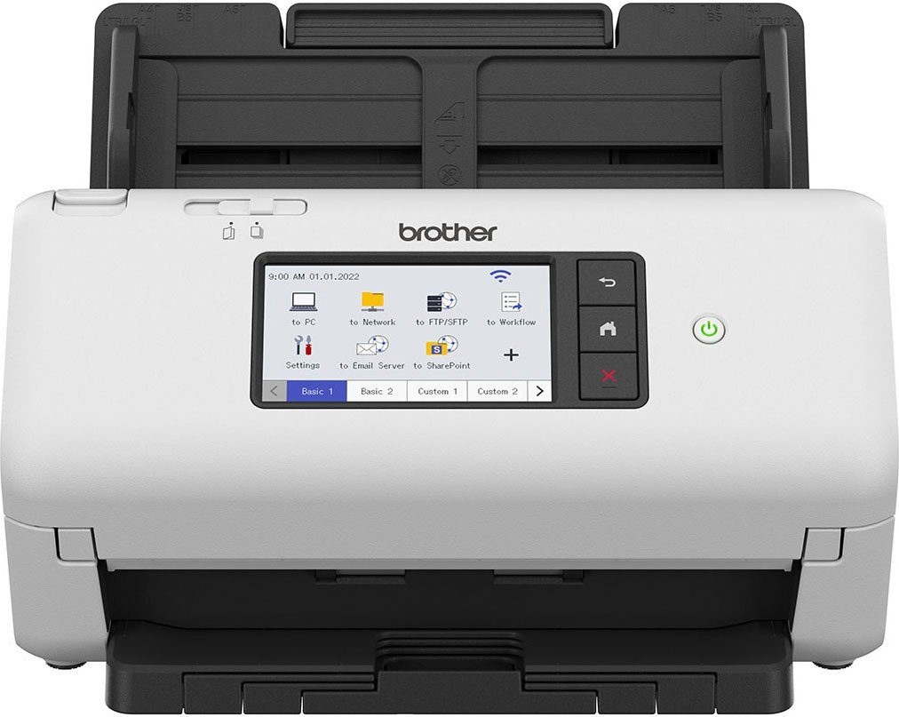 Brother ADS-4700W Scanner, (LAN (Ethernet), WLAN (Wi-Fi), Wi-Fi Direct)