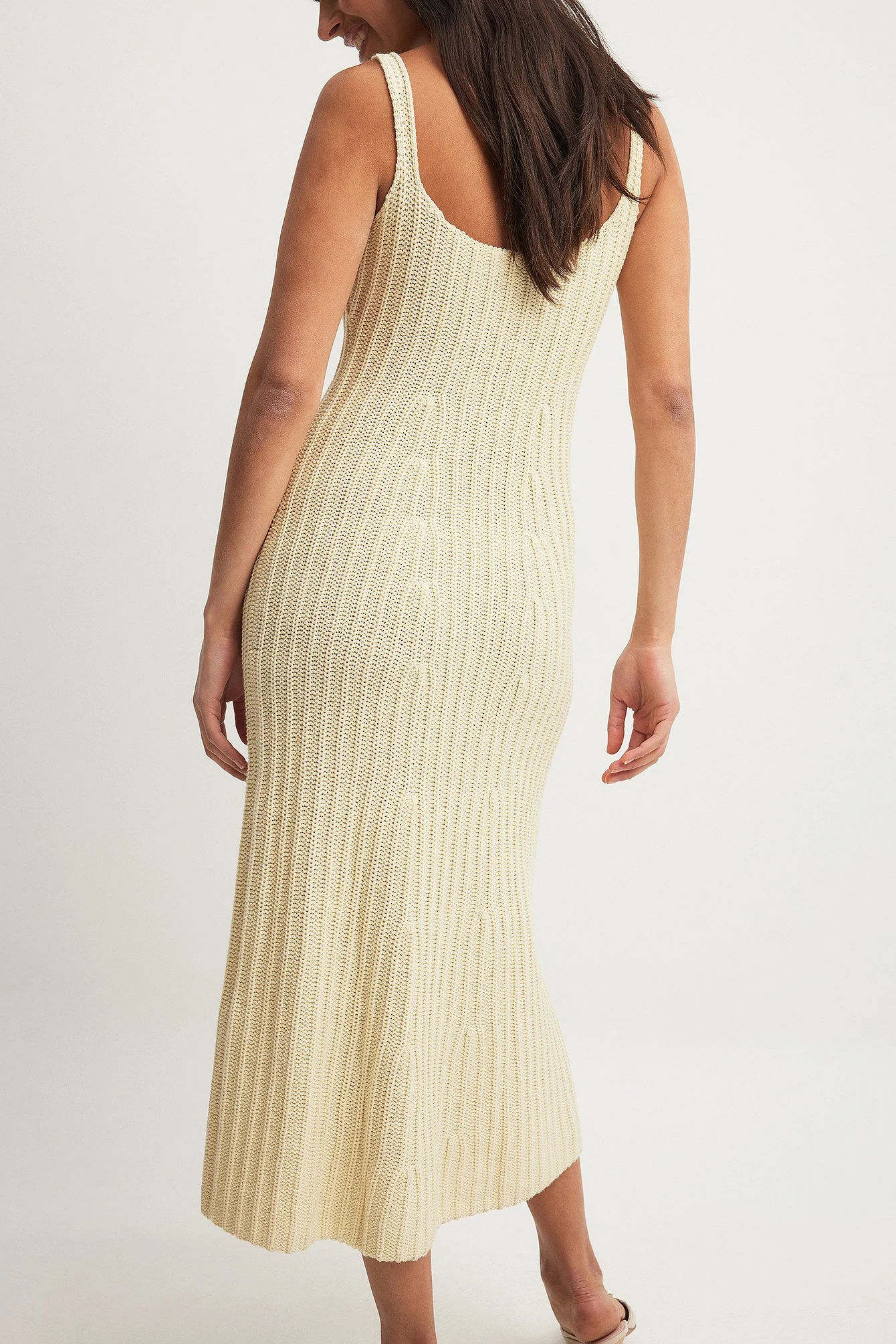 Gestricktes Midi-Kleid