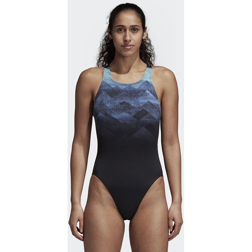 DAMEN PLACED PRINT BADEANZUG