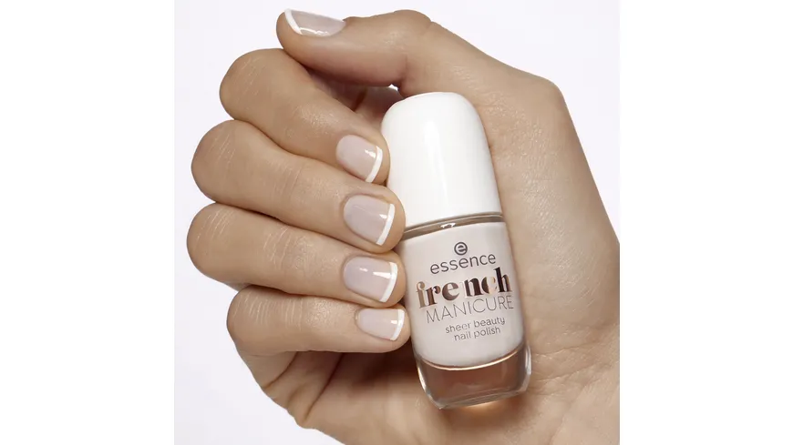 essence French Manicure Nail Polish 8 ml Rosé On Ice