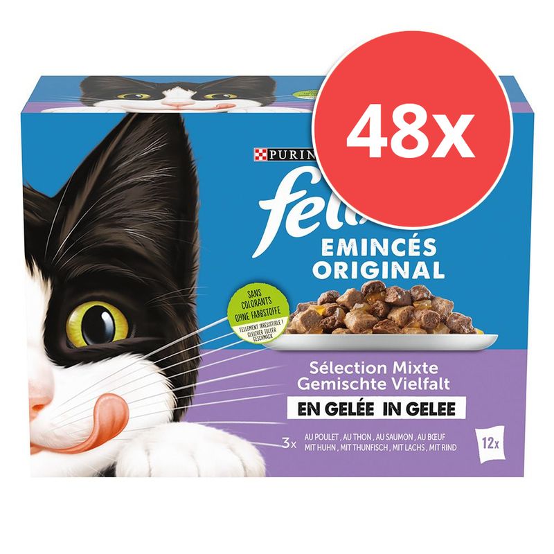 Megapack Felix Pouches in Gelee 48 x 85 g zu TOP-Preisen | bitiba