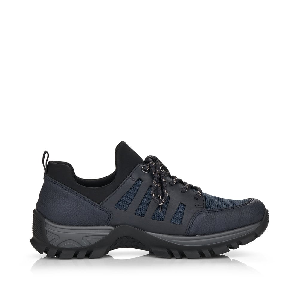 Rieker Damen Schnürschuhe pazifikblau
