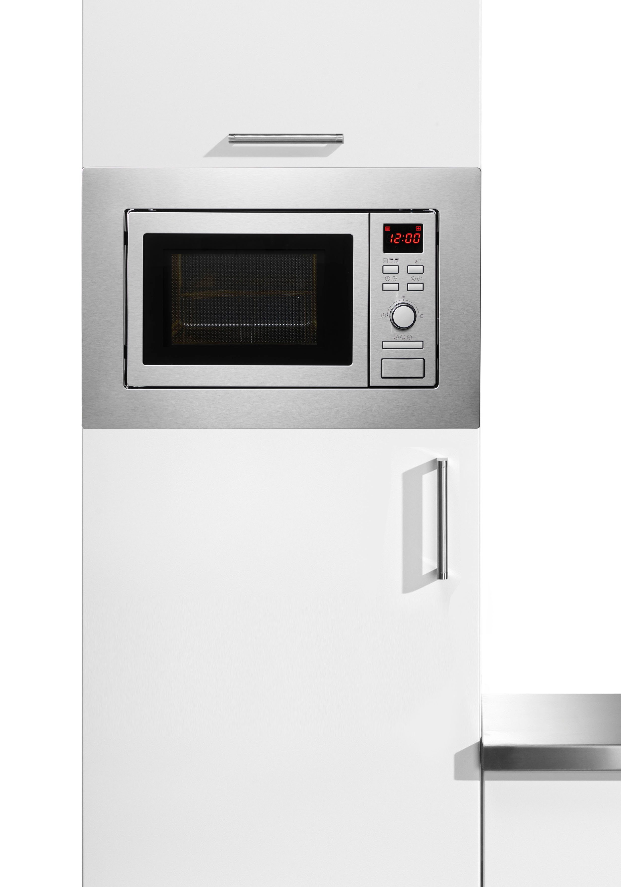 Amica Einbau-Mikrowelle EMW 13181 E, Grill, Mikrowelle, 20 l