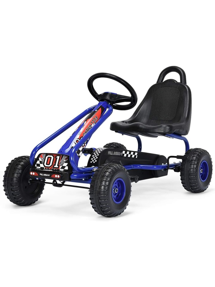 COSTWAY Gokart von 3-6 Jahren in Blau günstig kaufen 90 cm