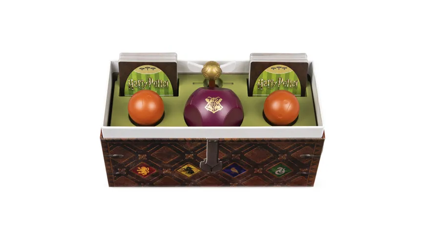 Spin Master Games - Harry Potter - Fang den Goldenen Schnatz - Action-Kartenspiel für 3-4 Spieler ab 8 Jahren