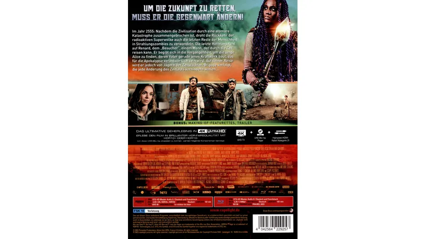 Visitor from the Future - 2-Disc Limited Collector's Edition im Mediabook (UHD-Blu-ray + Blu-ray)