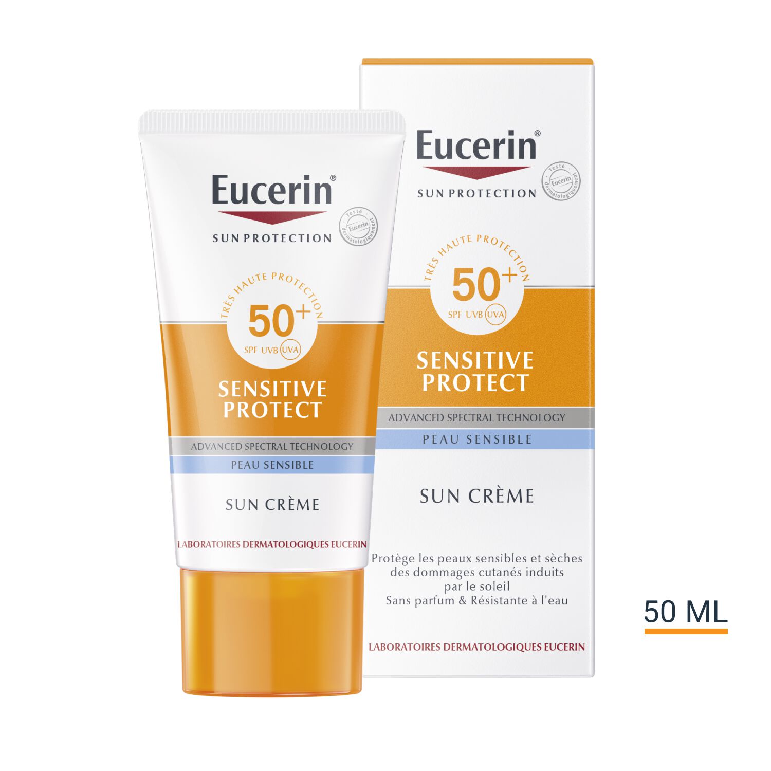 Eucerin Sensitive Protect SPF50+ Crème Très Haute Protection Visage