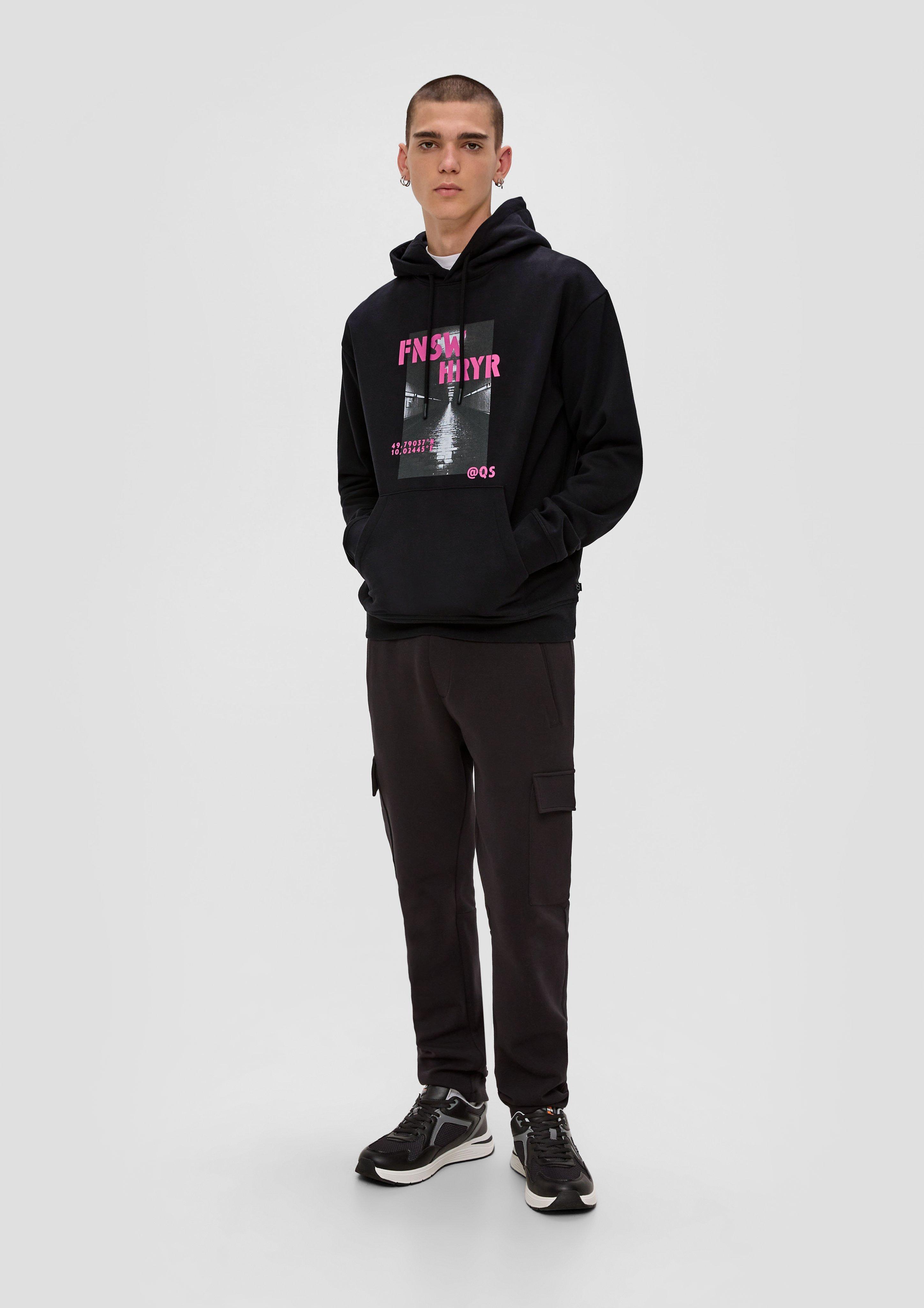 Sweatshirt mit Front- und Backprint  2138605-99D0