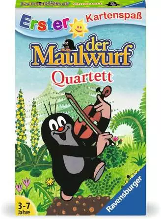 Der Maulwurf-Quartett - Kartenspiel ab 3 Jahren