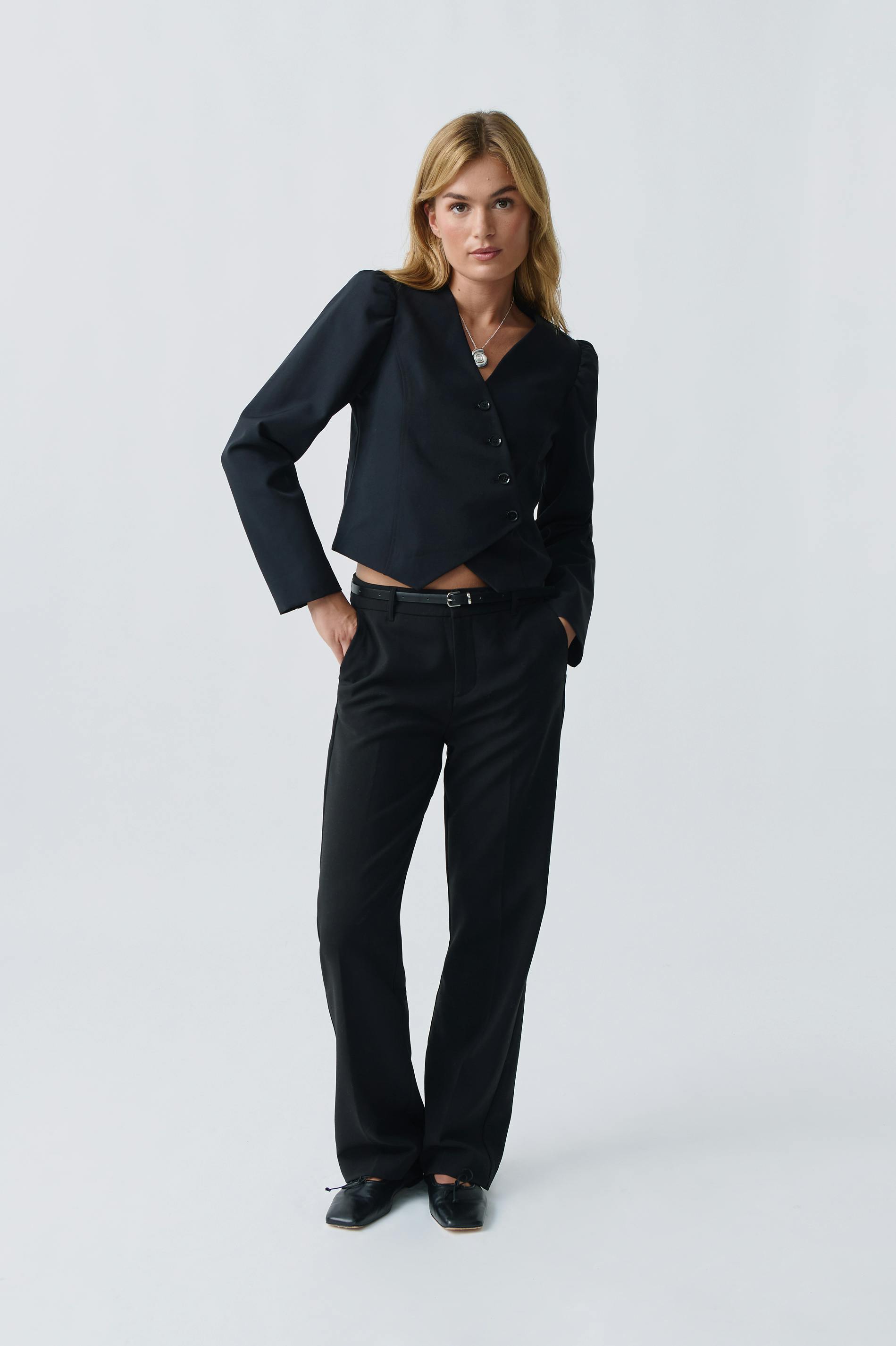 Wrap blouse