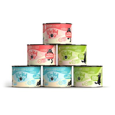 Sparpaket Lucky Lou Lifestage Kitten 24 x 200 g