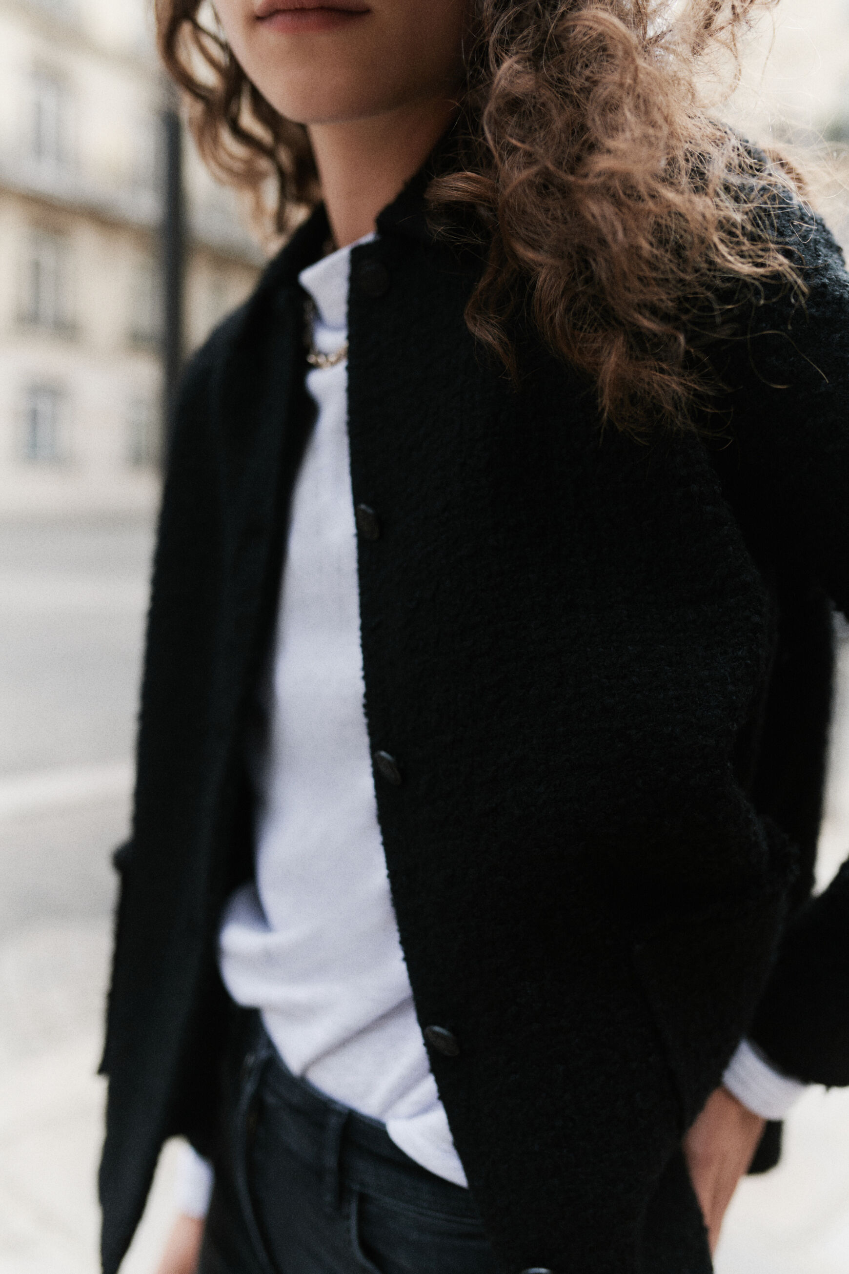 blazer suzie noir femme