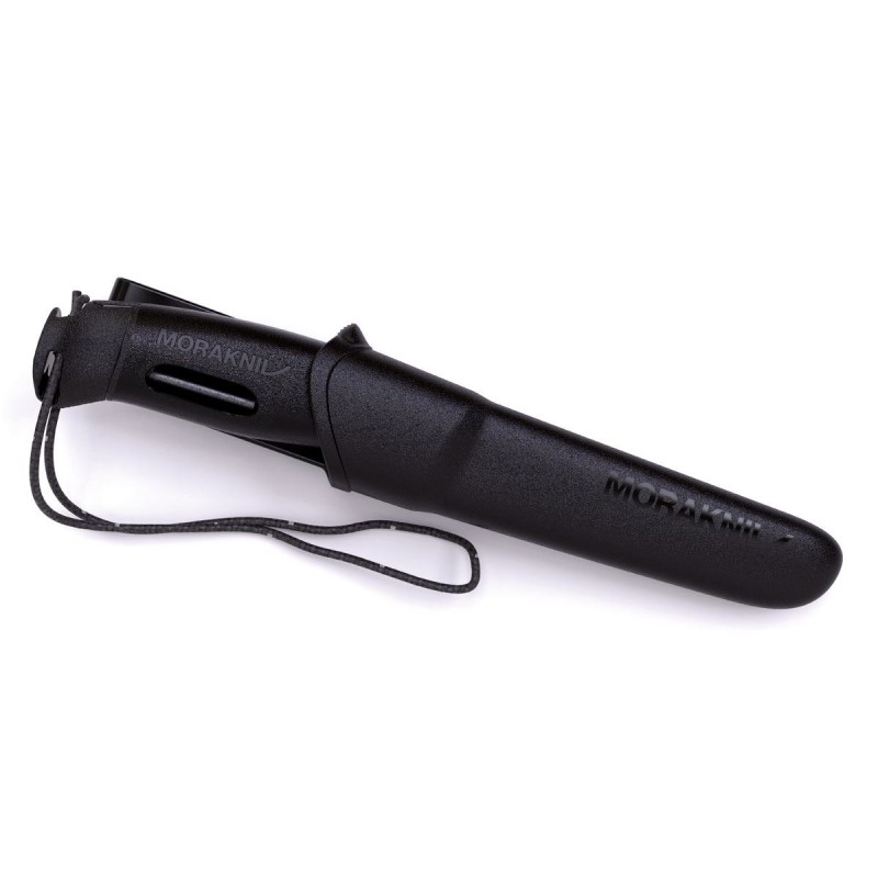 Morakniv Companion Spark schwarzes Messer, hergestellt in Schweden