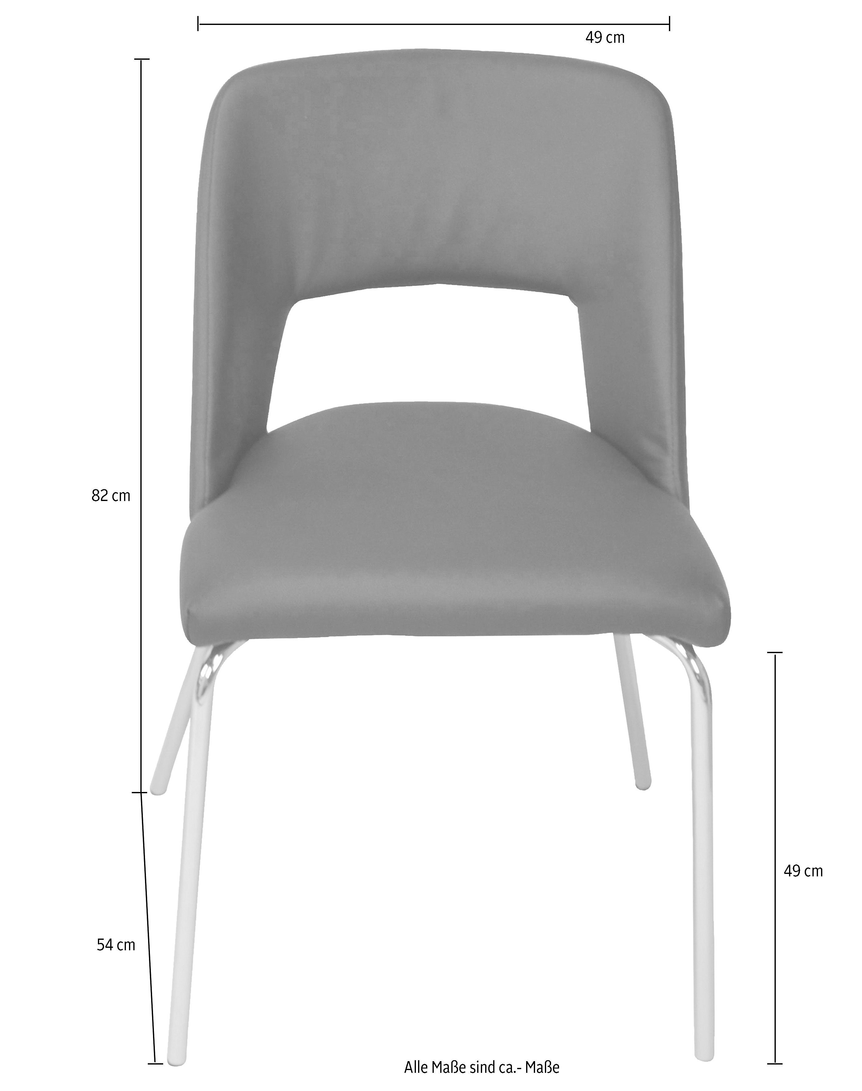 INOSIGN 4-Fußstuhl (Set, 2 St)