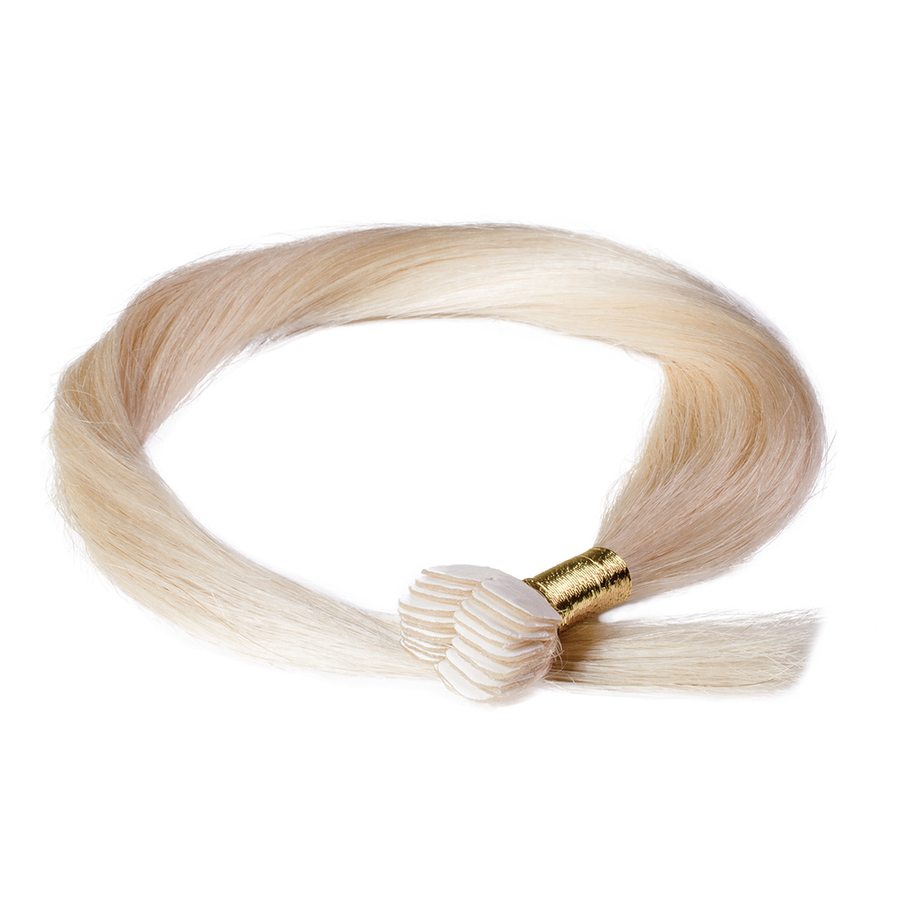 hair2heart Extensions adhesives Mini Tape Premium cheveux naturels #20 Blond cendré extensions