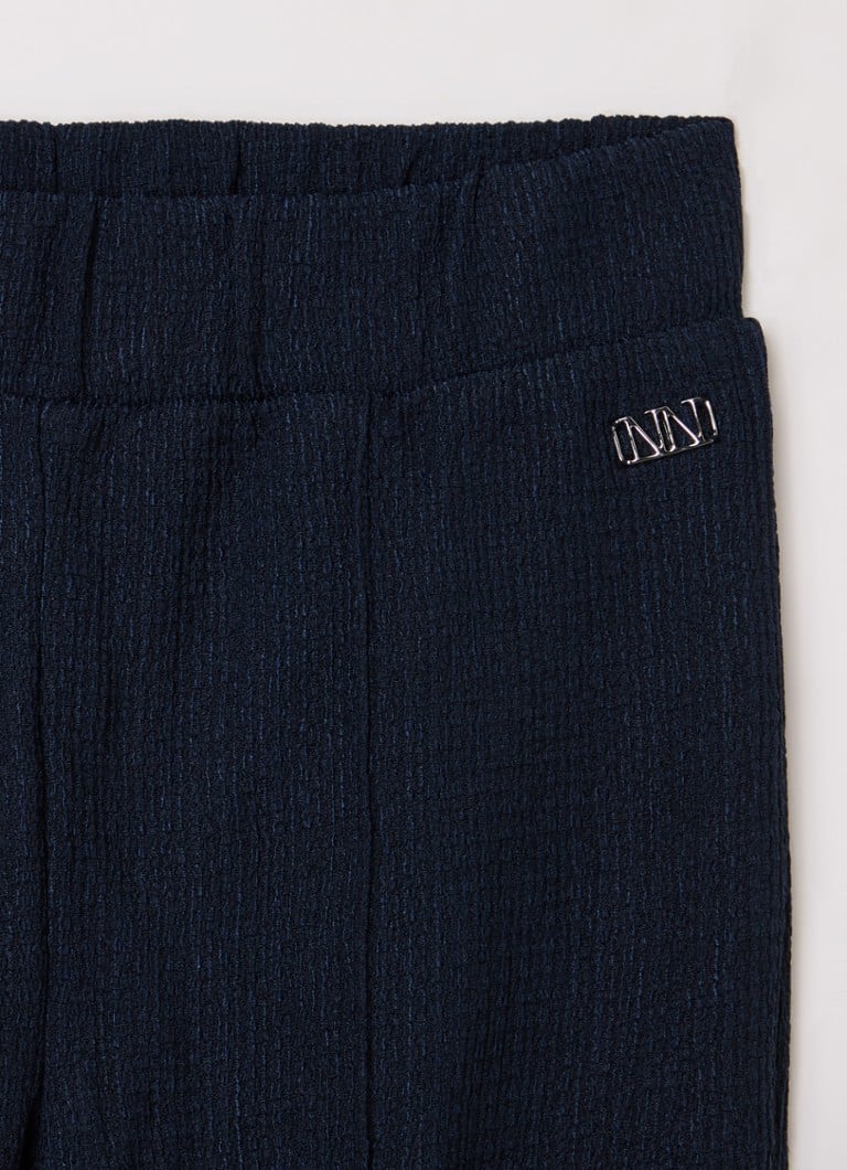 Pantaloni evazați texturați Vonda de la NIK&NIK