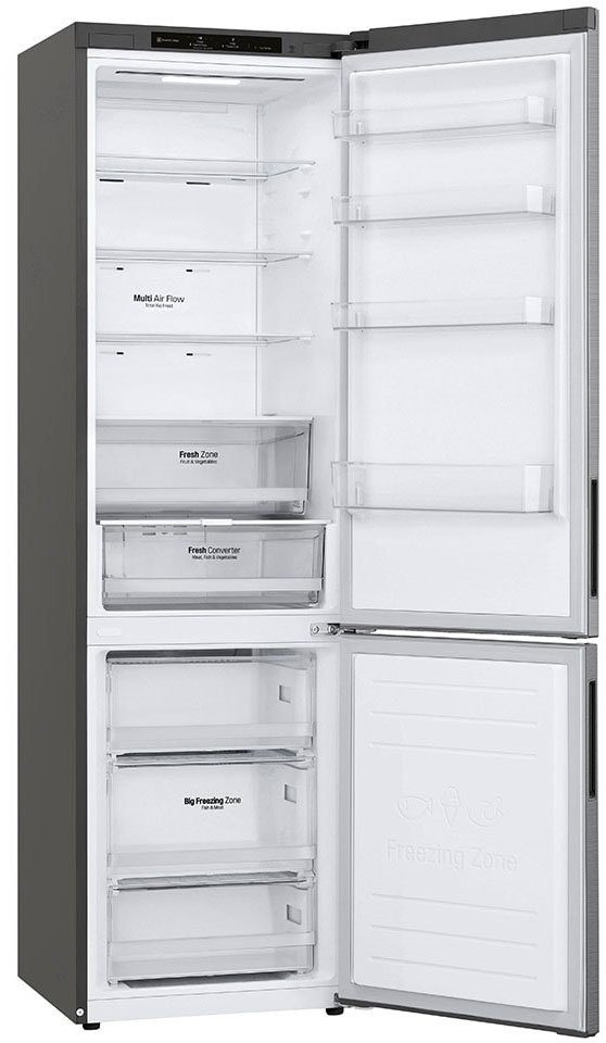 LG Kühl-/Gefrierkombination GBP62PZNCC1, 203 cm hoch, 59,5 cm breit