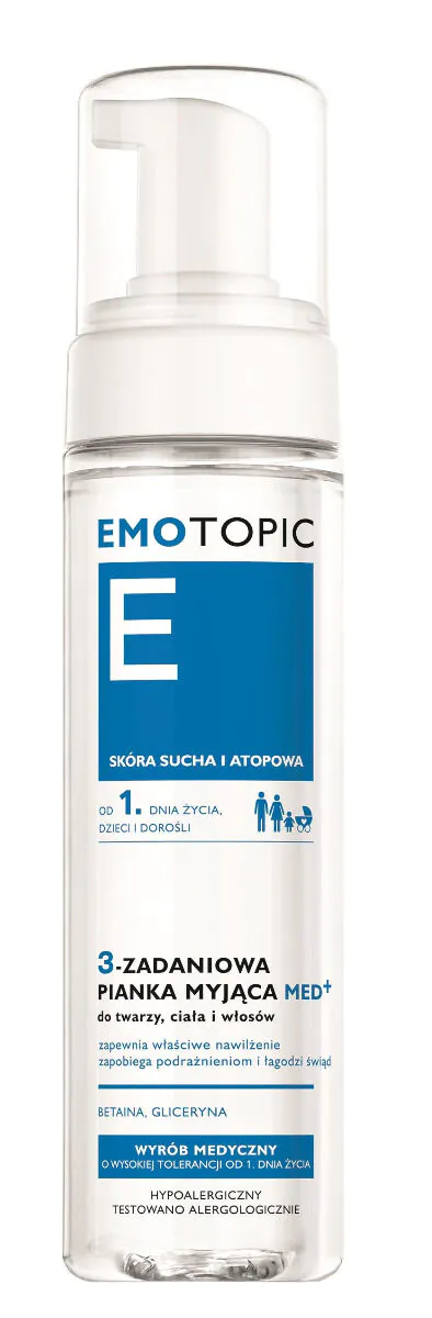 Emotopic fiziološki hidratantni pjenasti šampon