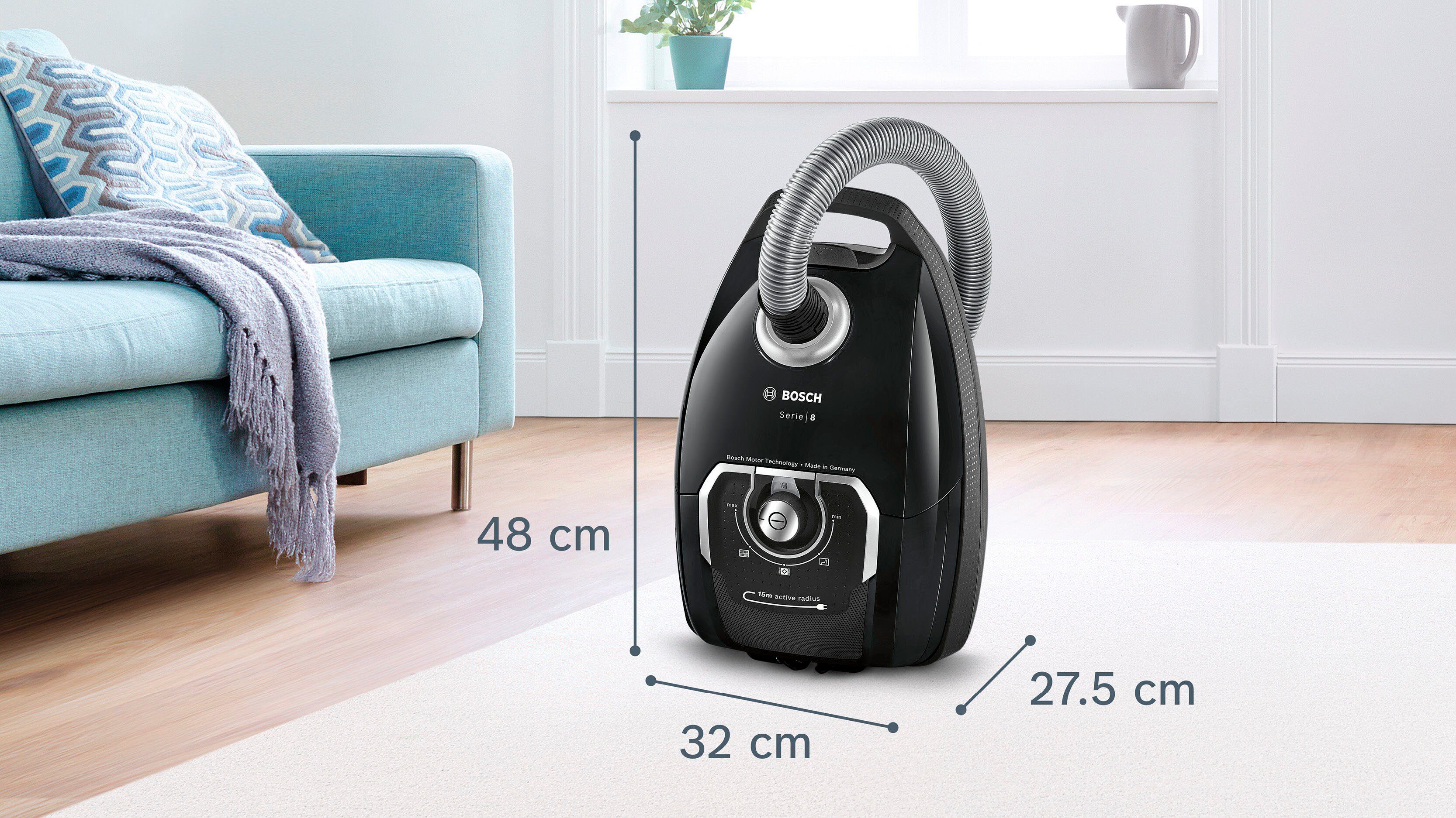 BOSCH Bodenstaubsauger BGL8XALL, 650 W, mit Beutel