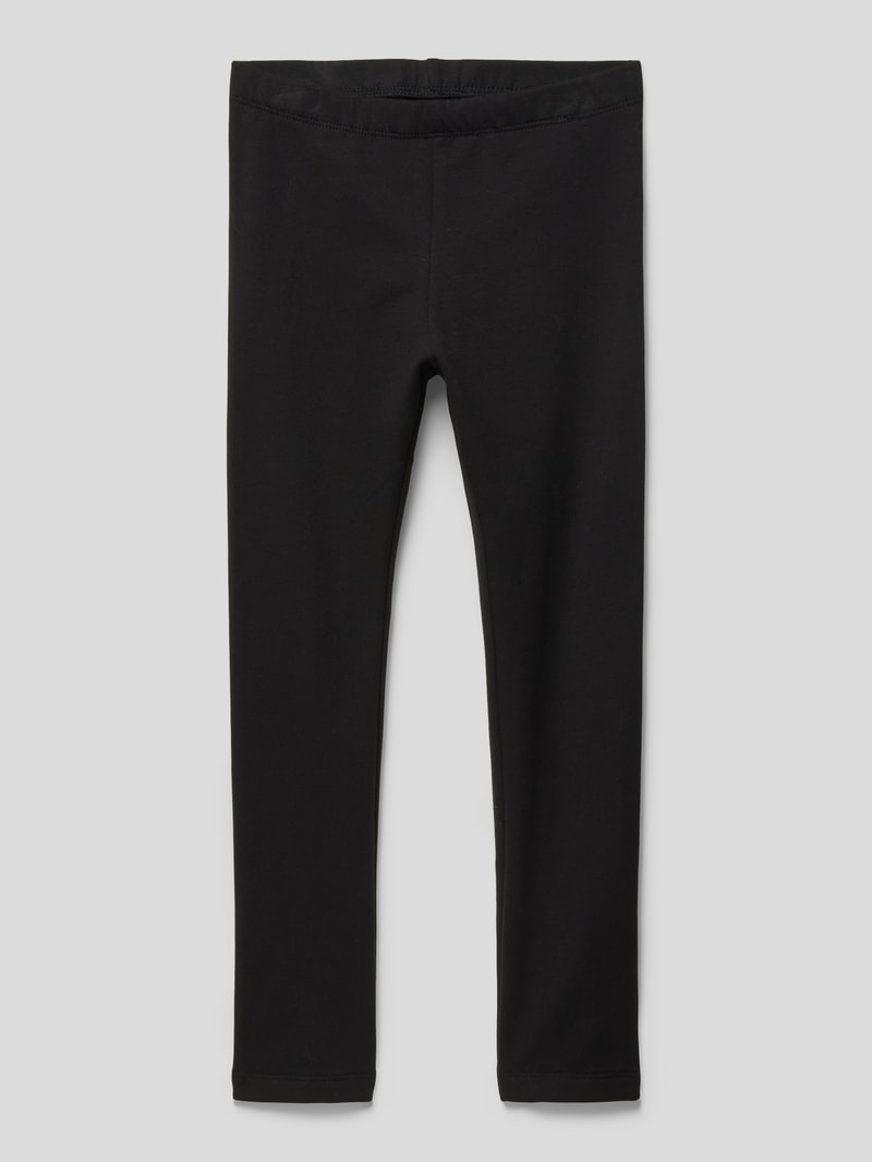 Leggings mit elastischem Bund Modell 'KMGEMILI' in schwarz
