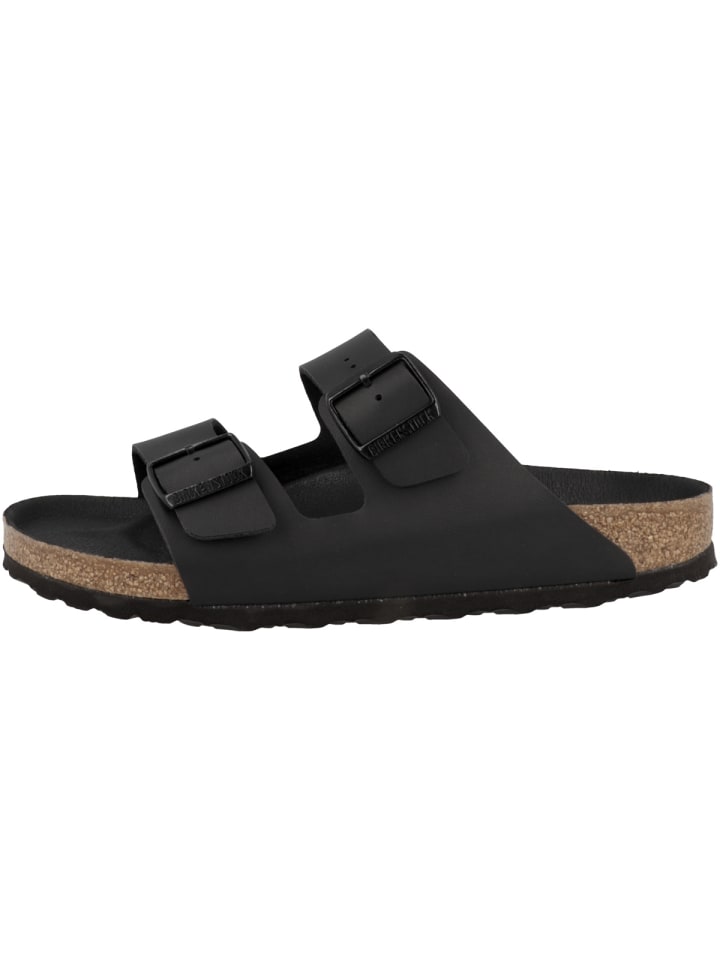 Birkenstock Sandale Arizona Birko-Flor normal in schwarz günstig kaufen
