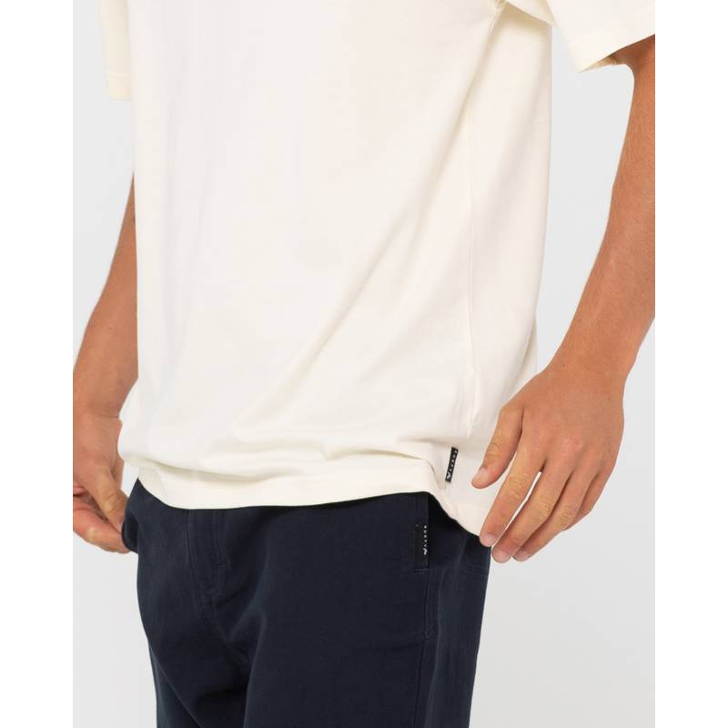 RUSTY DELUXE BLANK S/S TEE T-Shirt Herren