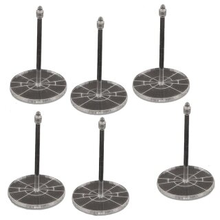 Dropfleet Commander Medium Clear Base Pack (6)
