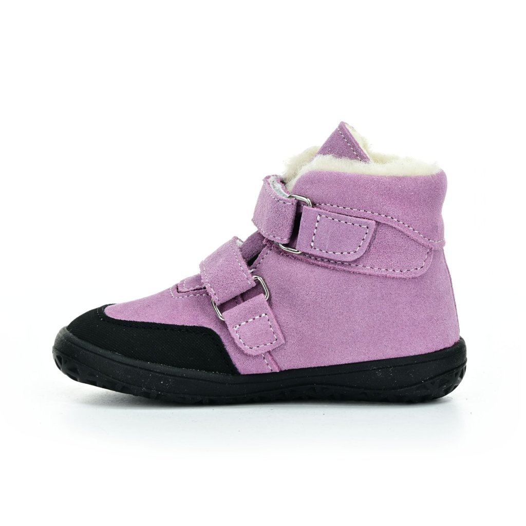 Jonap Jerry Winter Orchid Slim mit Wolle gefütterte Winterbarfußschuhe