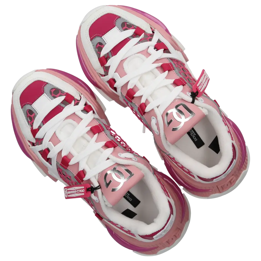 Dolce & Gabbana - Sneaker low AIRMASTER Textil - weiß