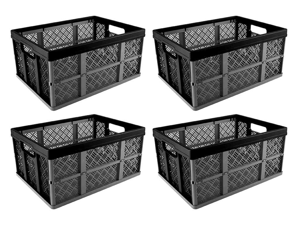 Sunware Square Basic 32 Liter Set von 4 Klappboxen