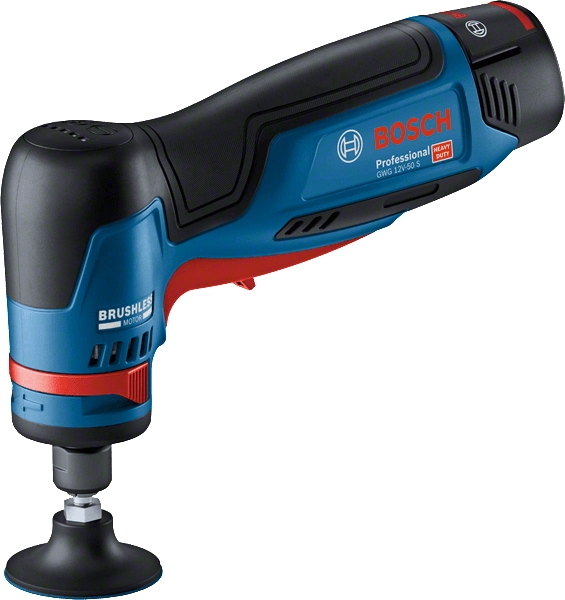 Bosch Blue 06013A7000 GWG 12V-50 tiesusis šlifuoklis be akumuliatoriaus ir įkroviklio