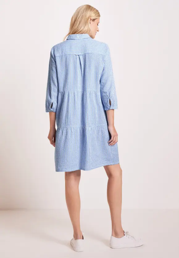 CECIL Seersucker Streifen Kleid