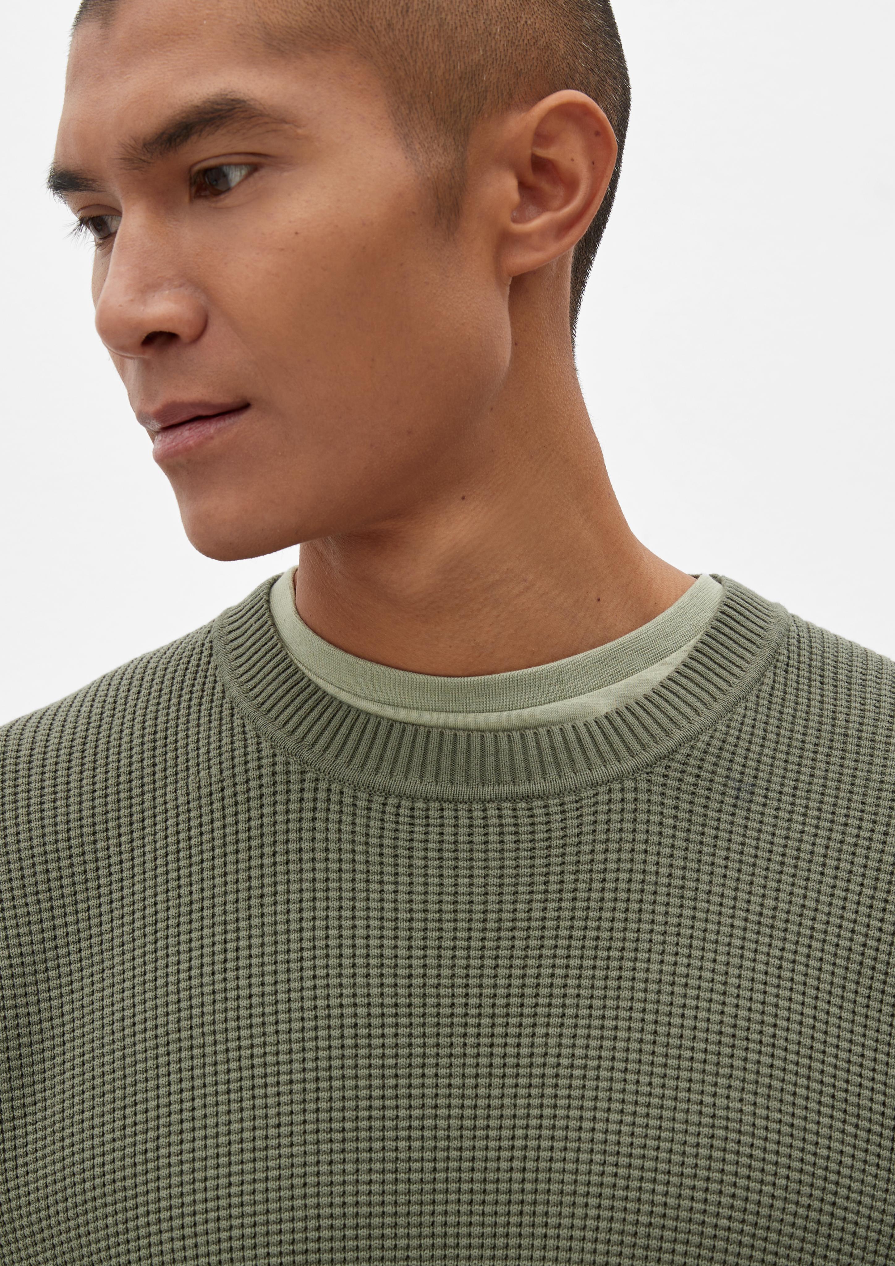Pullover mit Waffelpiqué-Struktur  2129585-7815
