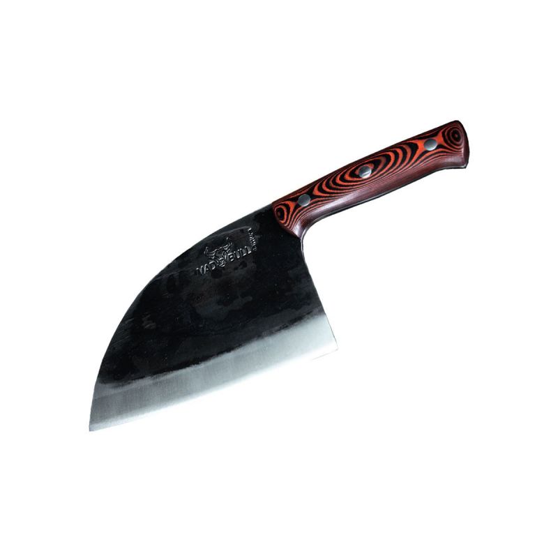 Samura Mad Bull Chopper Cleaver mit Griff in G-10 Black & Red (Cleaver) 18 cm