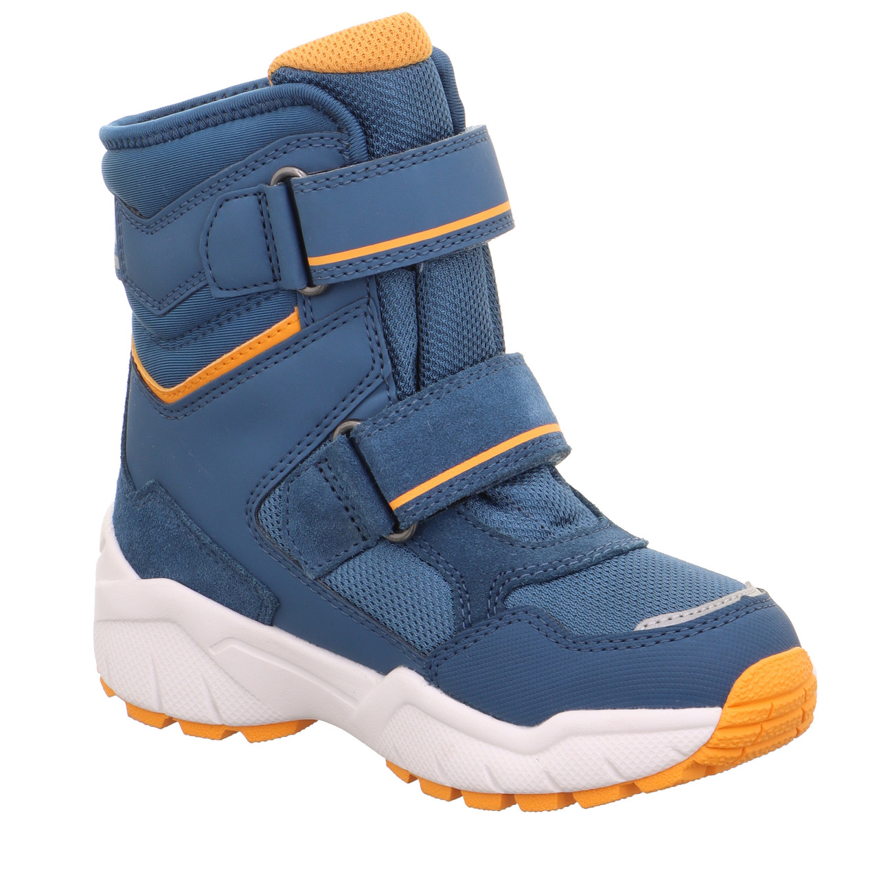 CULUSUK 2.0 - Blau/Rot Boots mit Klettverschluss