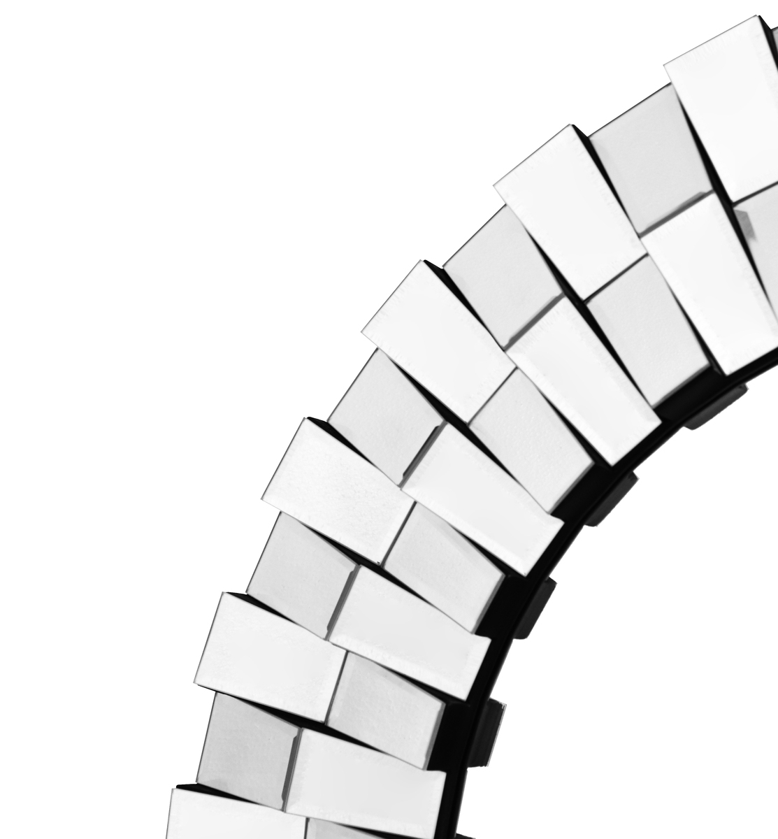 Kayoom Wandspiegel Horus 410 Silber