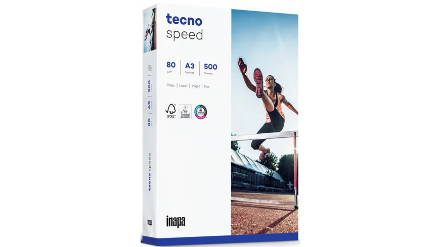PlanoSpeed Kopierpapier A3 80g/m² 500 Blatt weiß