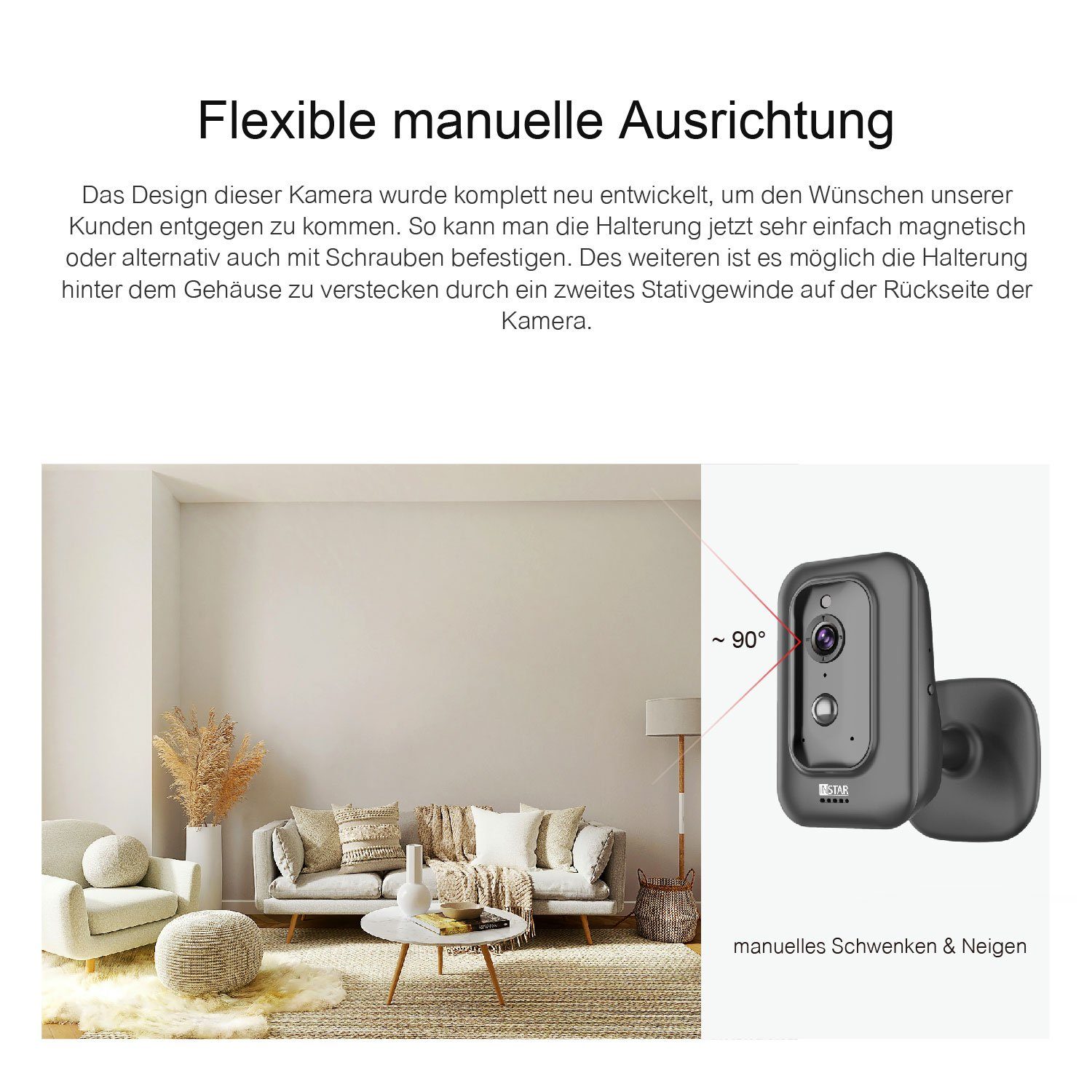 INSTAR IN-8401 2K+ IP-Überwachungskamera