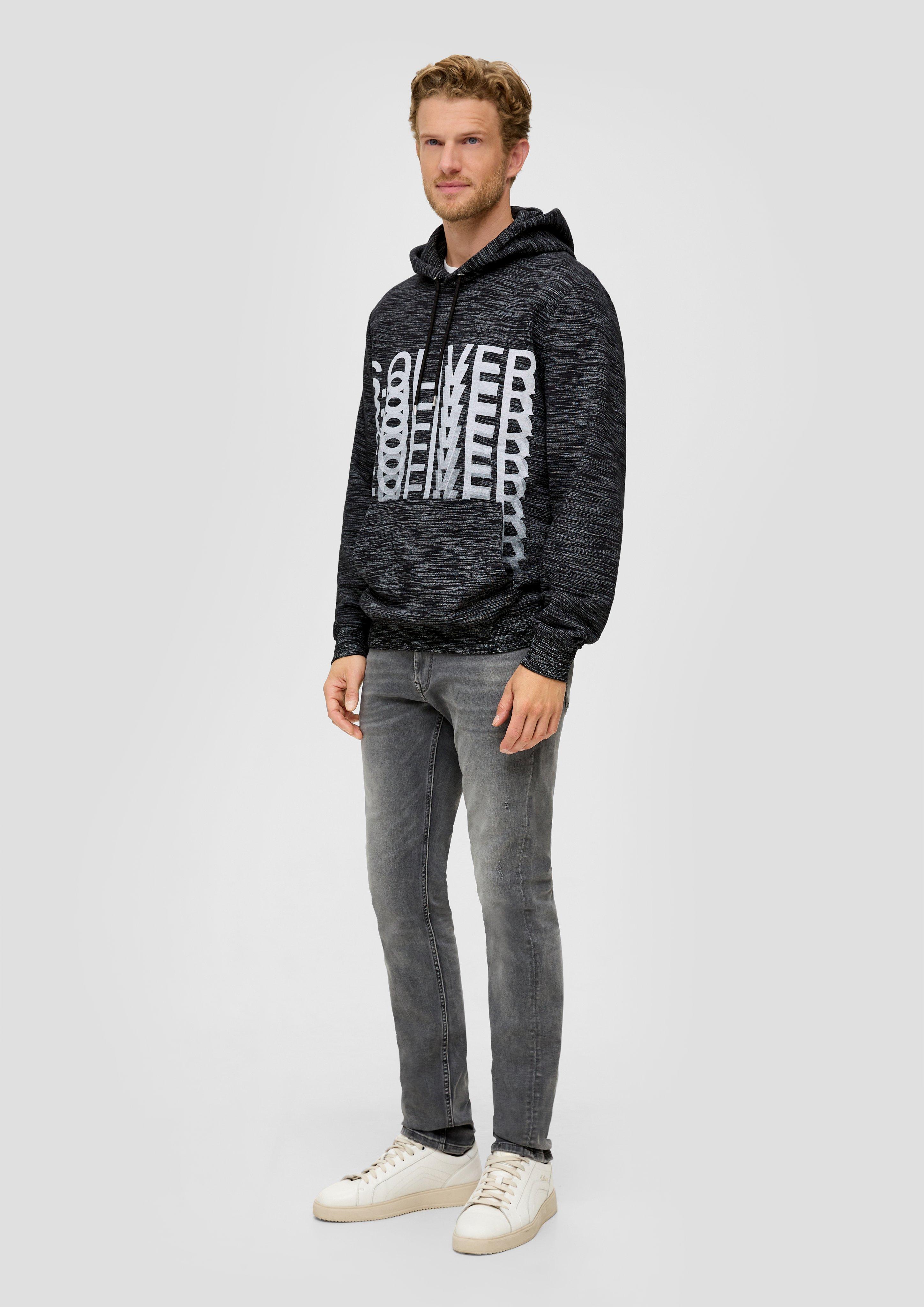 Hoodie mit Schriftprint  2125709-99D1