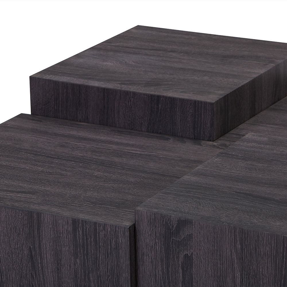 Home Deluxe Couchtisch NAYELI - Dunkle Holzoptik