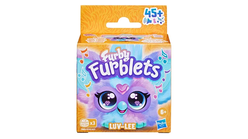 Hasbro - Furby Furblets Mini elektronisches Plüschspielzeug, 1 Stück, sortiert