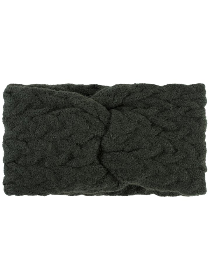 styleBREAKER Strick Stirnband in Oliv günstig kaufen onesize